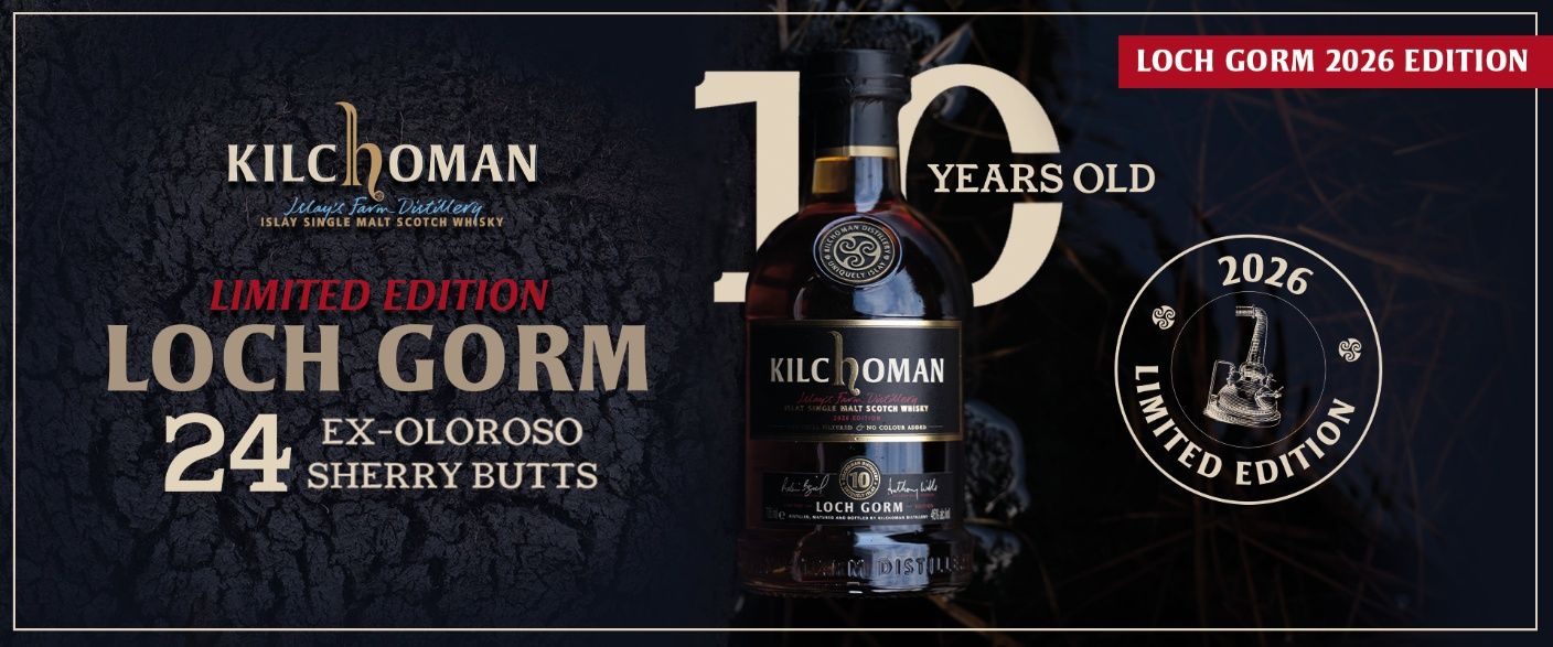 KILCHOMAN - LOCH GORM - Edition 2026 - Sherry Cask Matured - 46% vol. - IM ZULAUF VERSAND NACH EINGANG