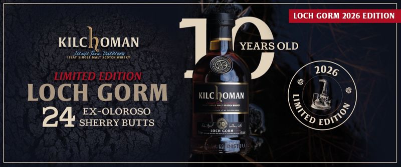 KILCHOMAN - LOCH GORM - Edition 2026 - Sherry Cask Matured - 46% vol. - IM ZULAUF VERSAND NACH EINGANG