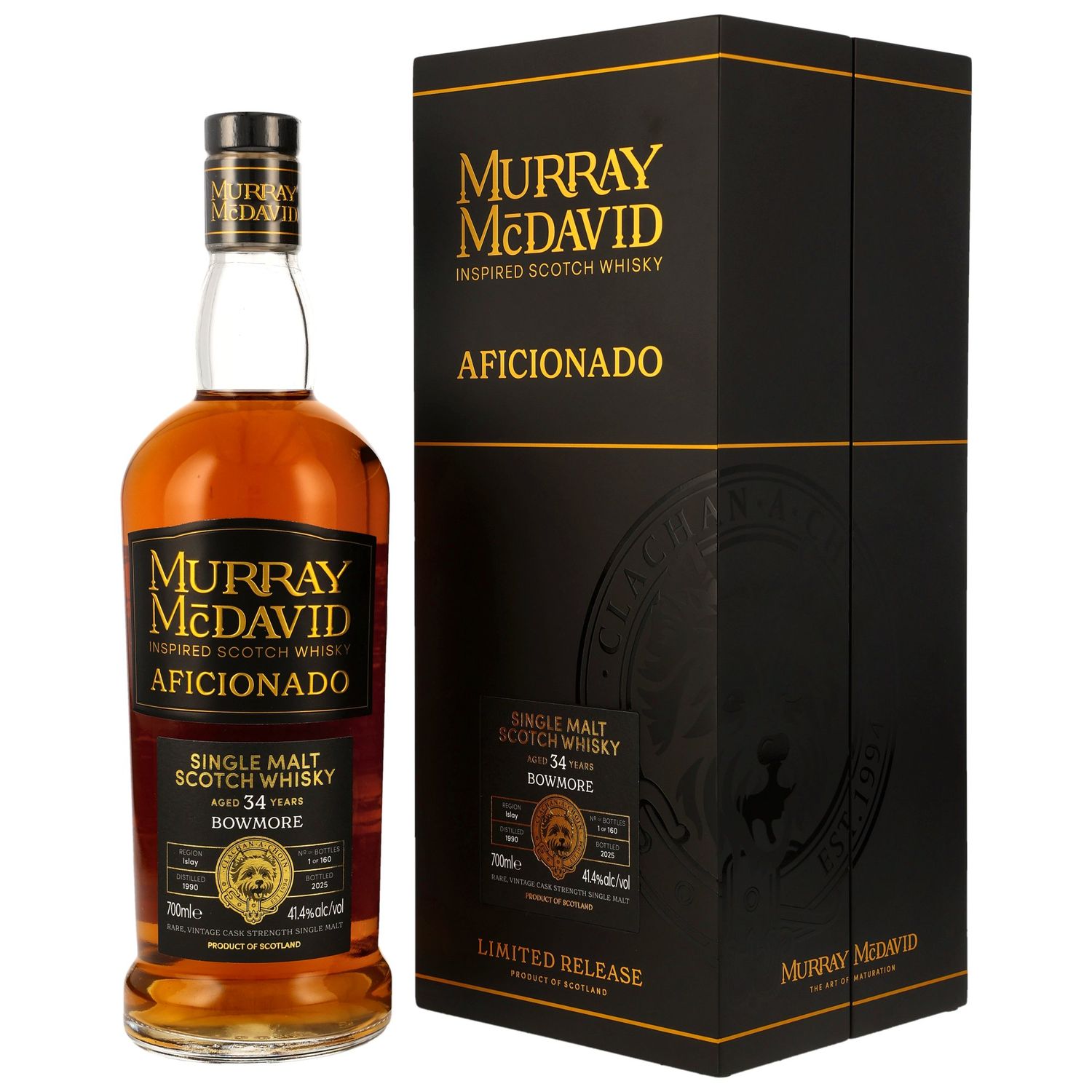 Bowmore - 1990/2025 –34 Jahre - Sherry Octave Finish - 41,4% - MM