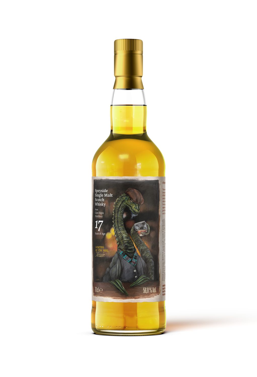 Glen Elgin - 17 Jahre - 1. Bourbon Barrel - 56,8% - Caskhound