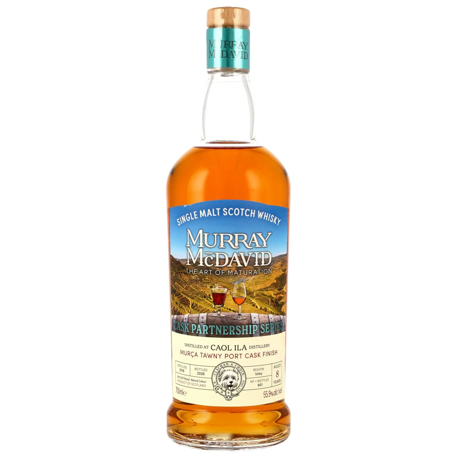 Caol Ila - 2018/2026 - 8 Jahre - Murca Tawny Port Cask Finish - Cask Partnership Series Murray McDavid - 55,9%