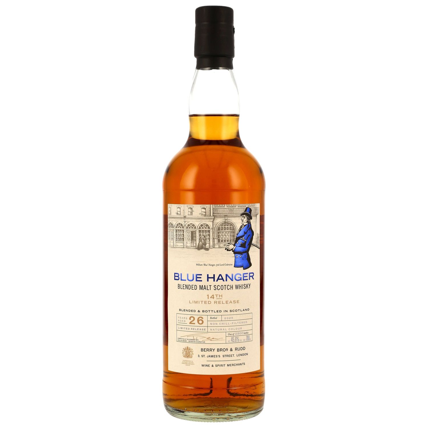 Blue Hanger Blended Malt - 26 Jahre - 14th Limited Release (Berry Bros. and Rudd) - 45,6%