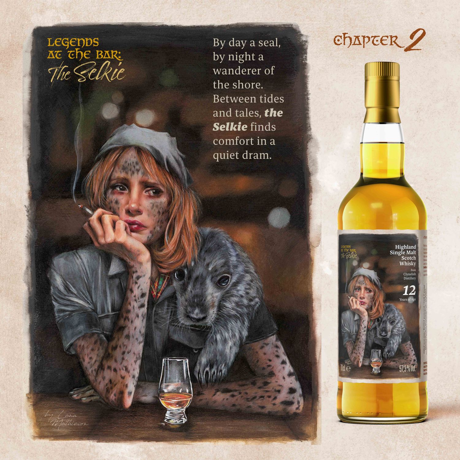 Clynelish - Legends2Legends at the Bar #2 - 12 Jahre - 57,3%Vol. - New Wood - Caskhound