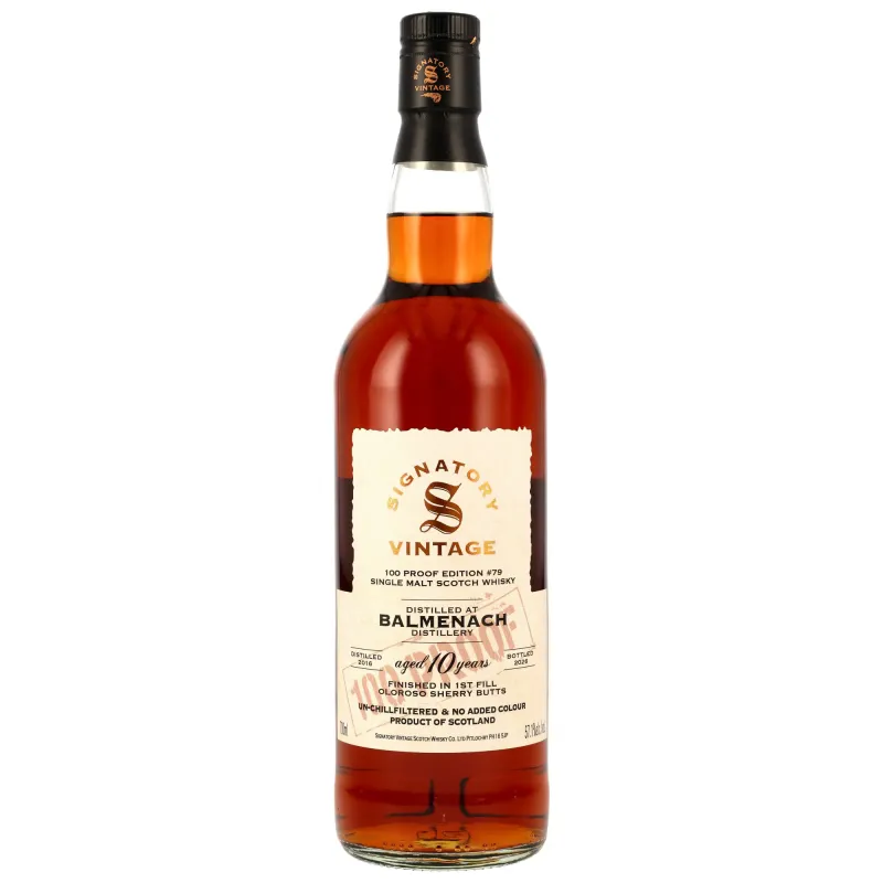 Balmenach - 2016/2026 - 10 Jahre - 100% Proof #79 - 57,1% Balmenach - 2016/2026 - 10 Jahre - 100% Proof #79 - 57,1%