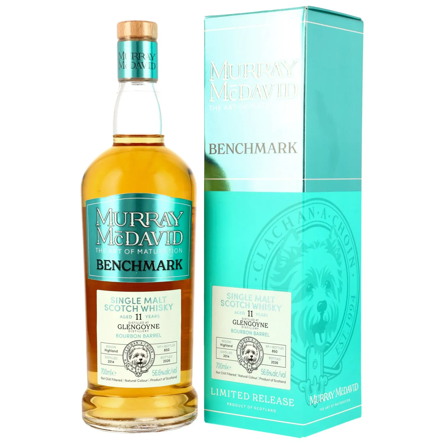 Glengoyne - 2014/2026 - 11 Jahre - Bourbon Barrel - Murray McDavid - 56,6% Glengoyne - 2014/2026 - 11 Jahre - Bourbon Barrel - Murray McDavid - 56,6%