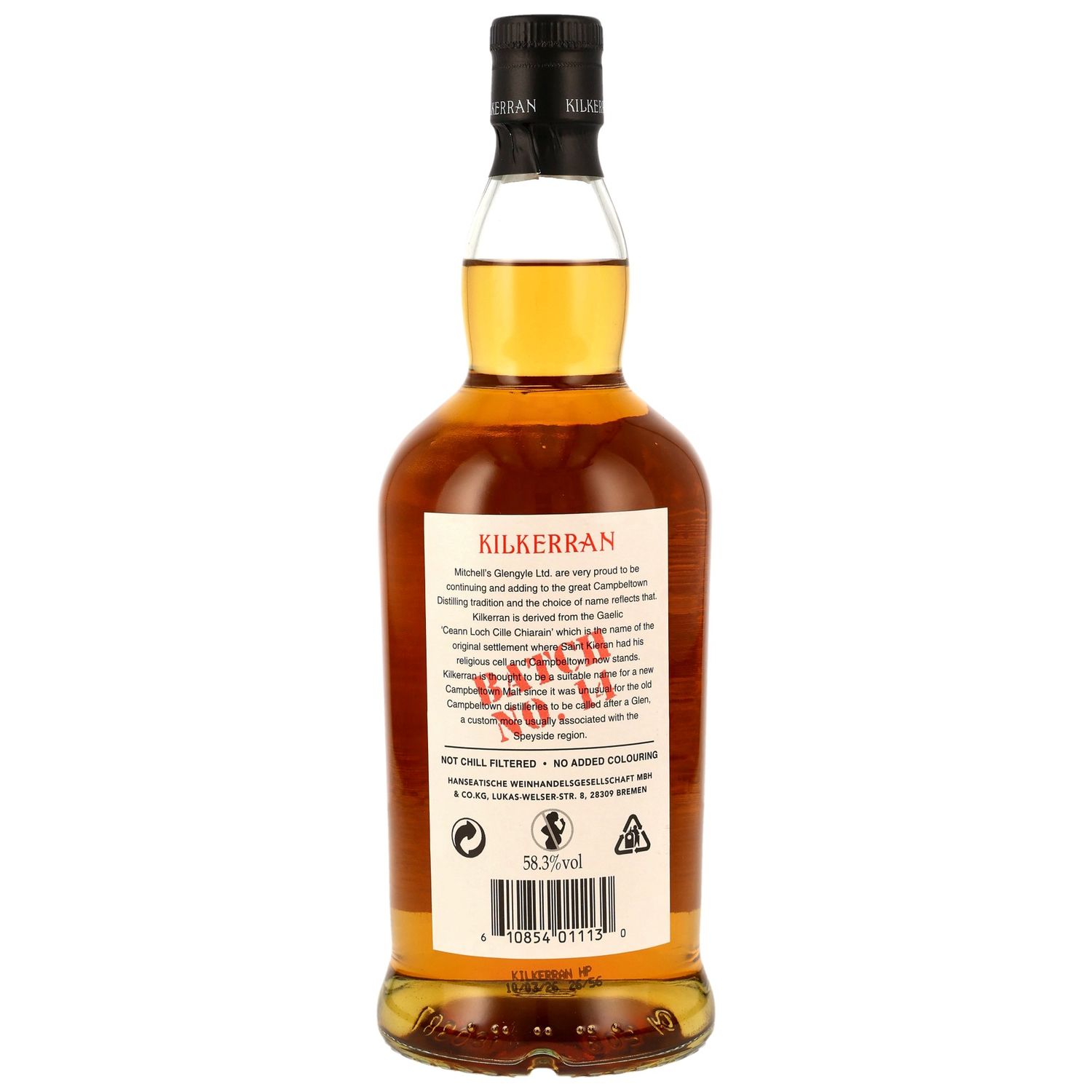 Kilkerran - Heavily Peated - Batch 14 - 58,3% Kilkerran - Heavily Peated - Batch 14 - 58,3%