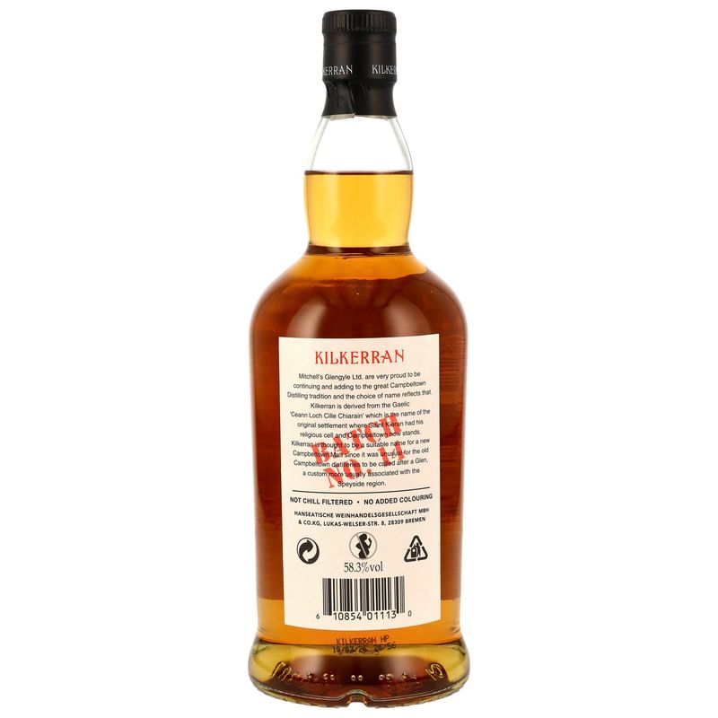 Kilkerran - Heavily Peated - Batch 14 - 58,3% Kilkerran - Heavily Peated - Batch 14 - 58,3%