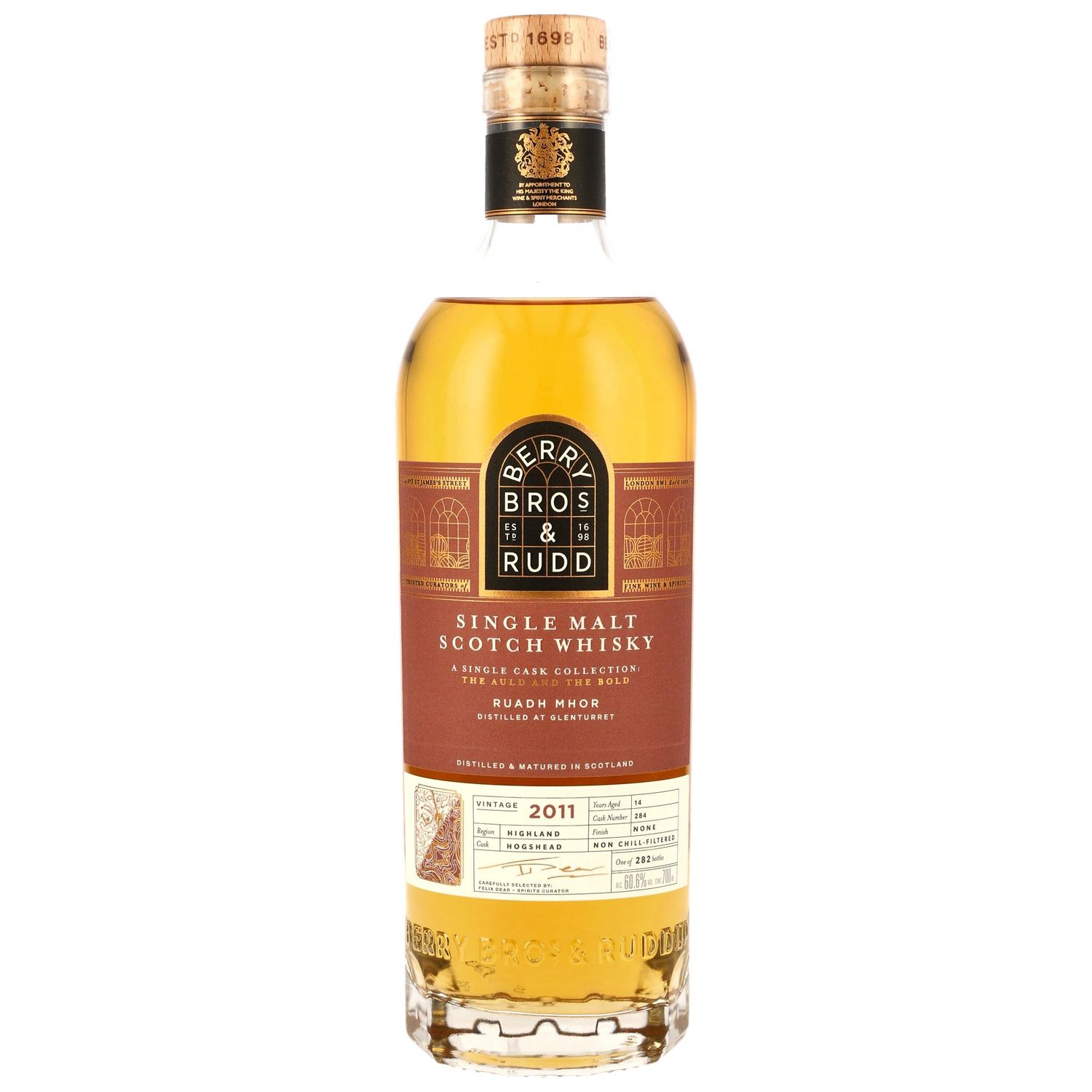Ruadh Mhor - 2011 - 14 Jahre - Hogshead #284 The Auld & The Bold (Berry Bros & Rudd) - 60,6% Ruadh Mhor - 2011 - 14 Jahre - Hogshead #284 The Auld & The Bold (Berry Bros & Rudd) - 60,6%
