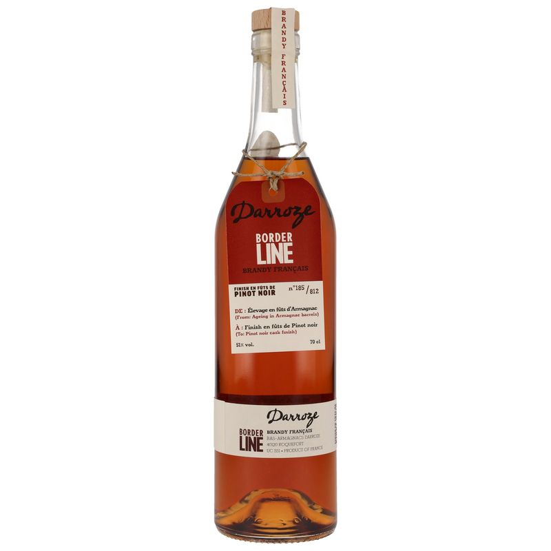 Borderline Brandy Français Pinot Noir Finish - Armagnac Darroze - 51% Borderline Brandy Français Pinot Noir Finish - Armagnac Darroze - 51%