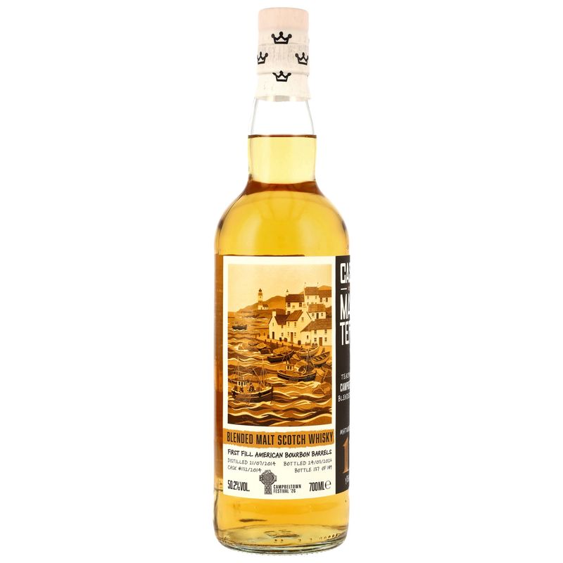 Campbeltown - 2014/2026 - 11 Jahre - 1st Fill Bourbon Barrels #132/2014 - Cask Masters - Brave New Spirits - 50,2% Campbeltown - 2014/2026 - 11 Jahre - 1st Fill Bourbon Barrels #132/2014 - Cask Masters - Brave New Spirits - 50,2%