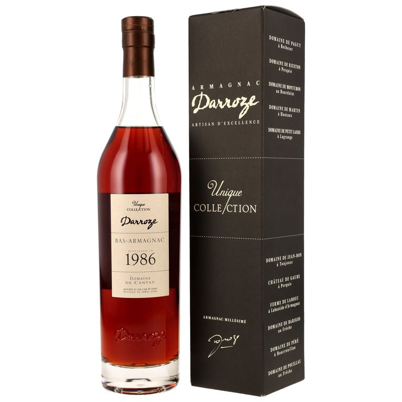 Domaine de Cantau - 1986/2026 - 40 Jahre - Armagnac Darroze - 49,5% Domaine de Cantau - 1986/2026 - 40 Jahre - Armagnac Darroze - 49,5%