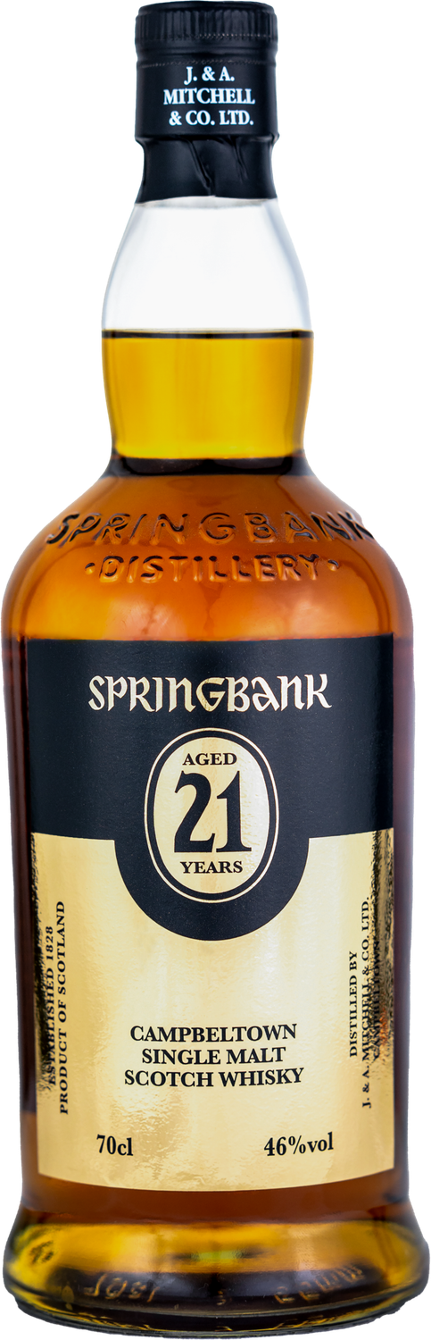 Bundle 2 Flaschen Gesamt 1x Springbank 21 OA 46% 2026 &  Glen Scotia 21  46%