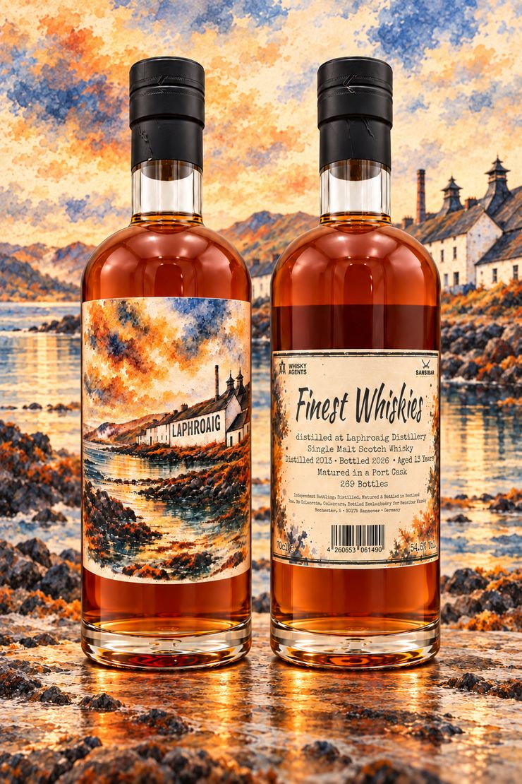 Laphroaig - 13 Jahre - 2013/2026 - Port Cask - 54,6% - Sansibar Laphroaig - 13 Jahre - 2013/2026 - Port Cask - 54,6% - Sansibar