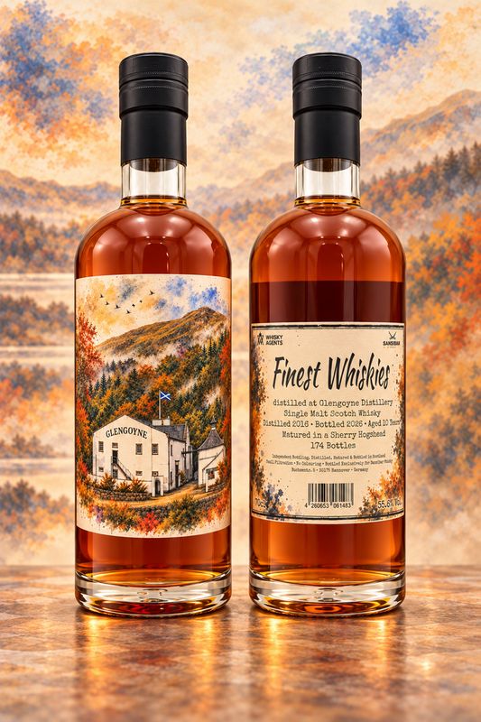 Glengoyne - 10 Jahre - Sherry Hogshead - 55,3% - Sansibar Glengoyne - 10 Jahre - Sherry Hogshead - 55,3% - Sansibar