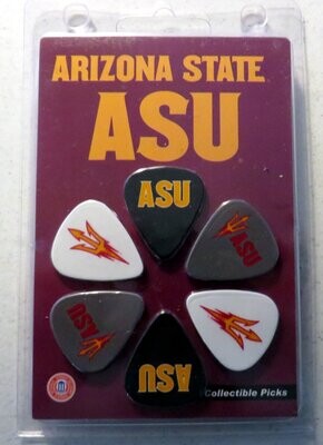 Arizona State set of 6 guitar picks