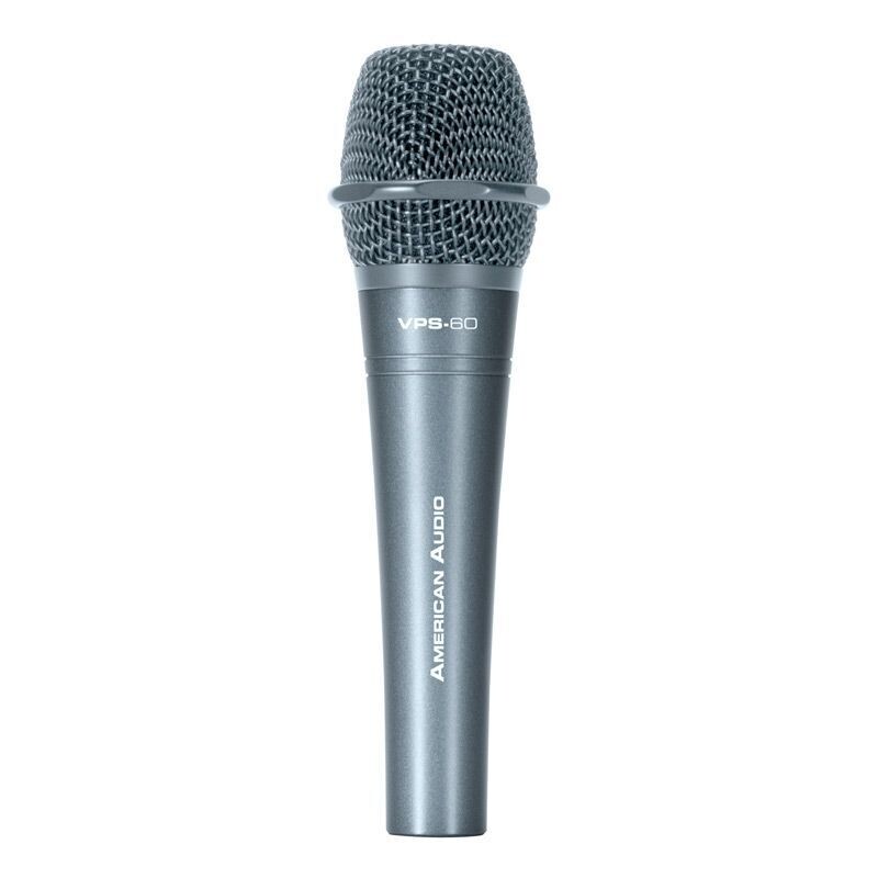 American Audio VPS-60  with Microphone, Clip, Cable + Storage Bag, Black