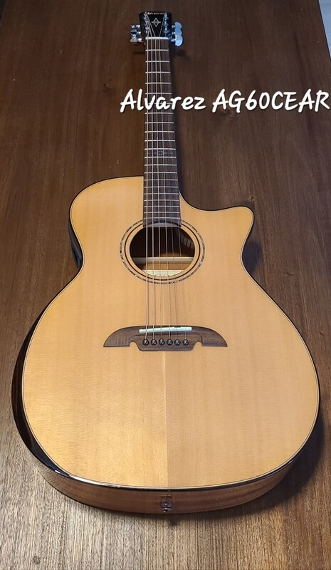 Alvarez  AG60CEAR Artist Acoustic Electric Guitar USED