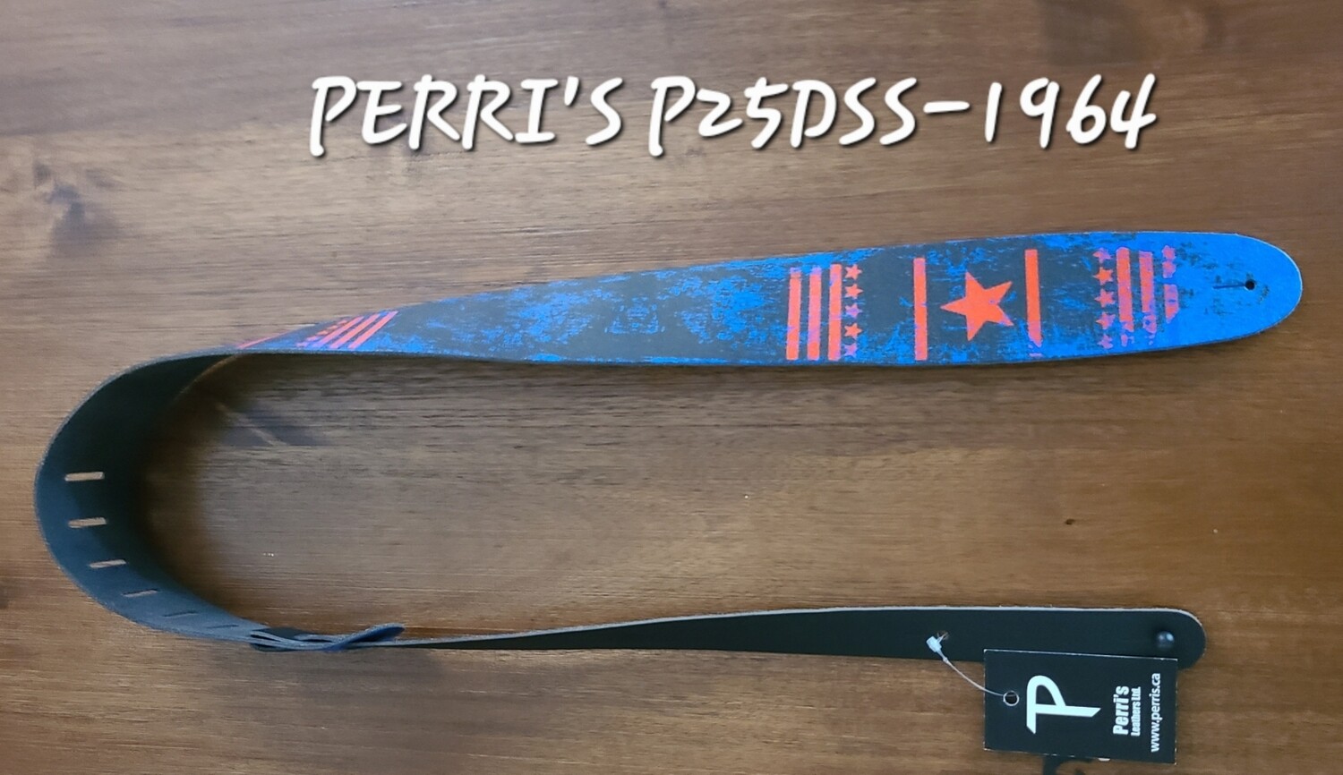 PERRI'S P25DSS-1964 Guitar Strap 