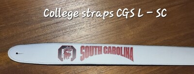 College straps CGS L - SC Guitar strap. New strap but half off!