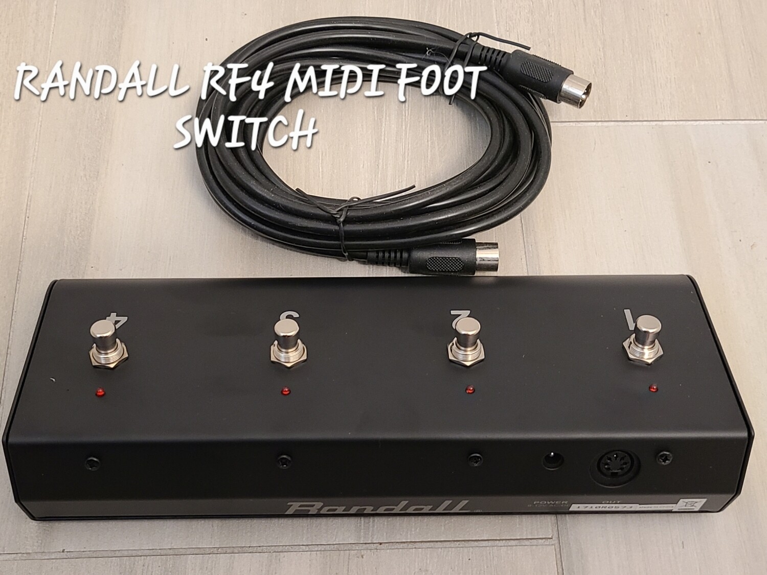 Randall RF4 Midi foot switch
