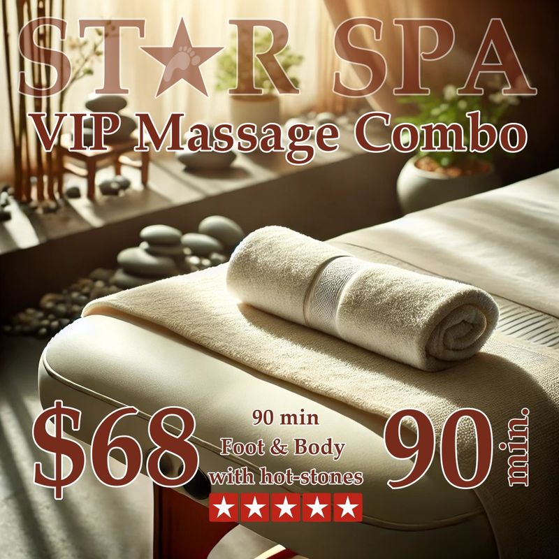 VIP 90min. Massage Combo