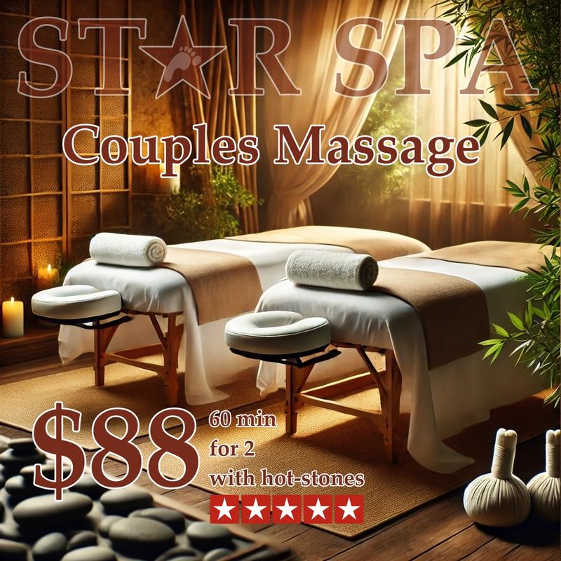 VIP 60 Min. Couples Massage Special