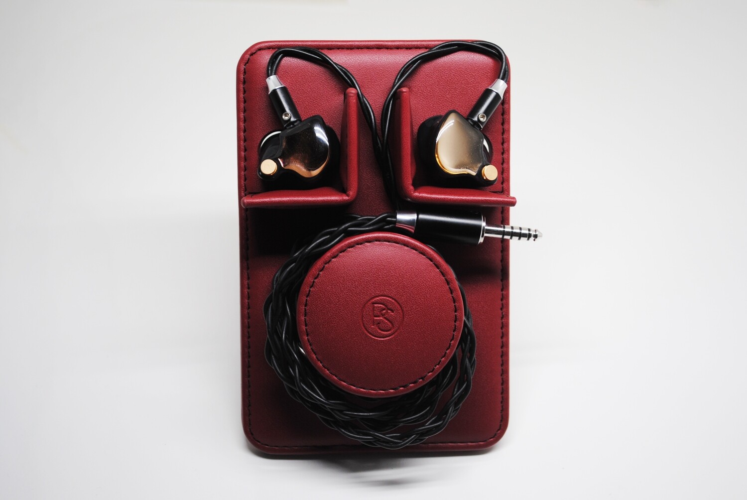 PLUSSOUND Leather Earphone Stand