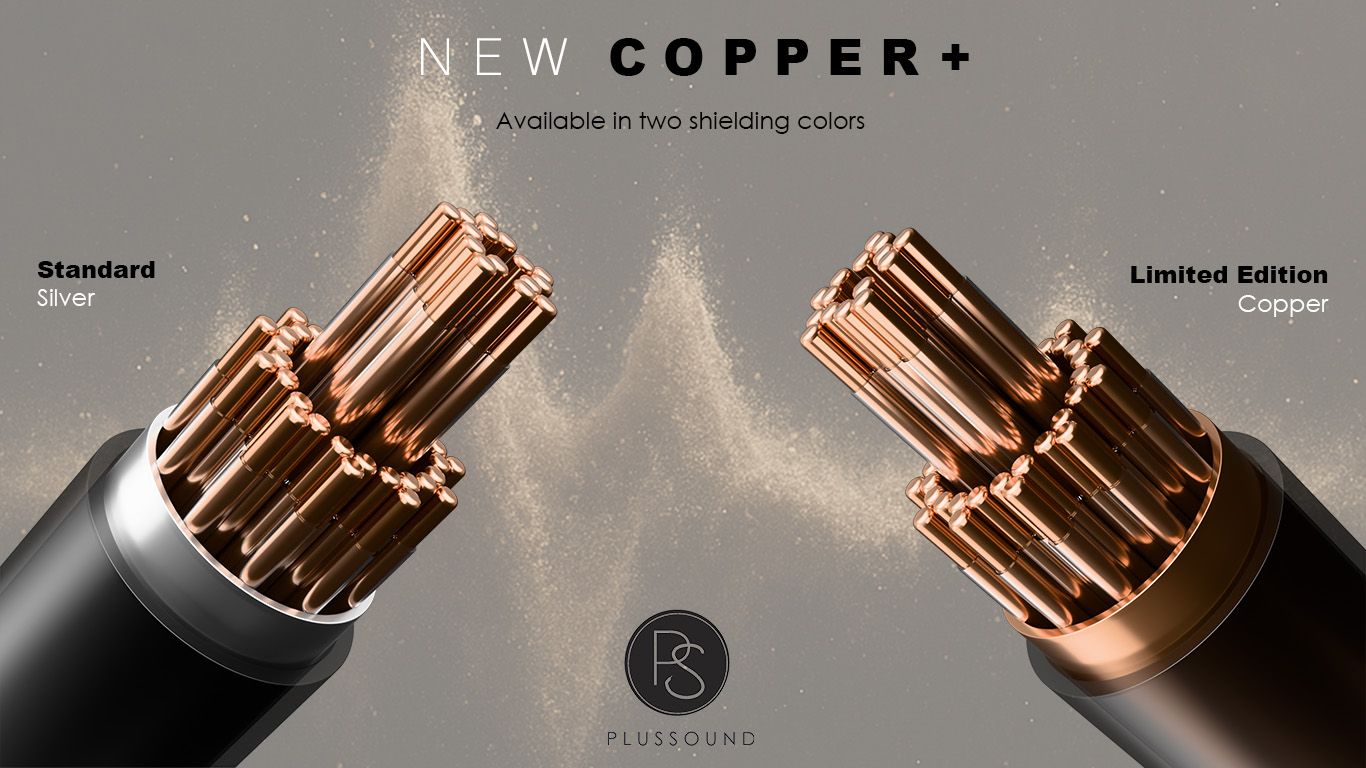 New Copper+ Custom Cable for Headphones