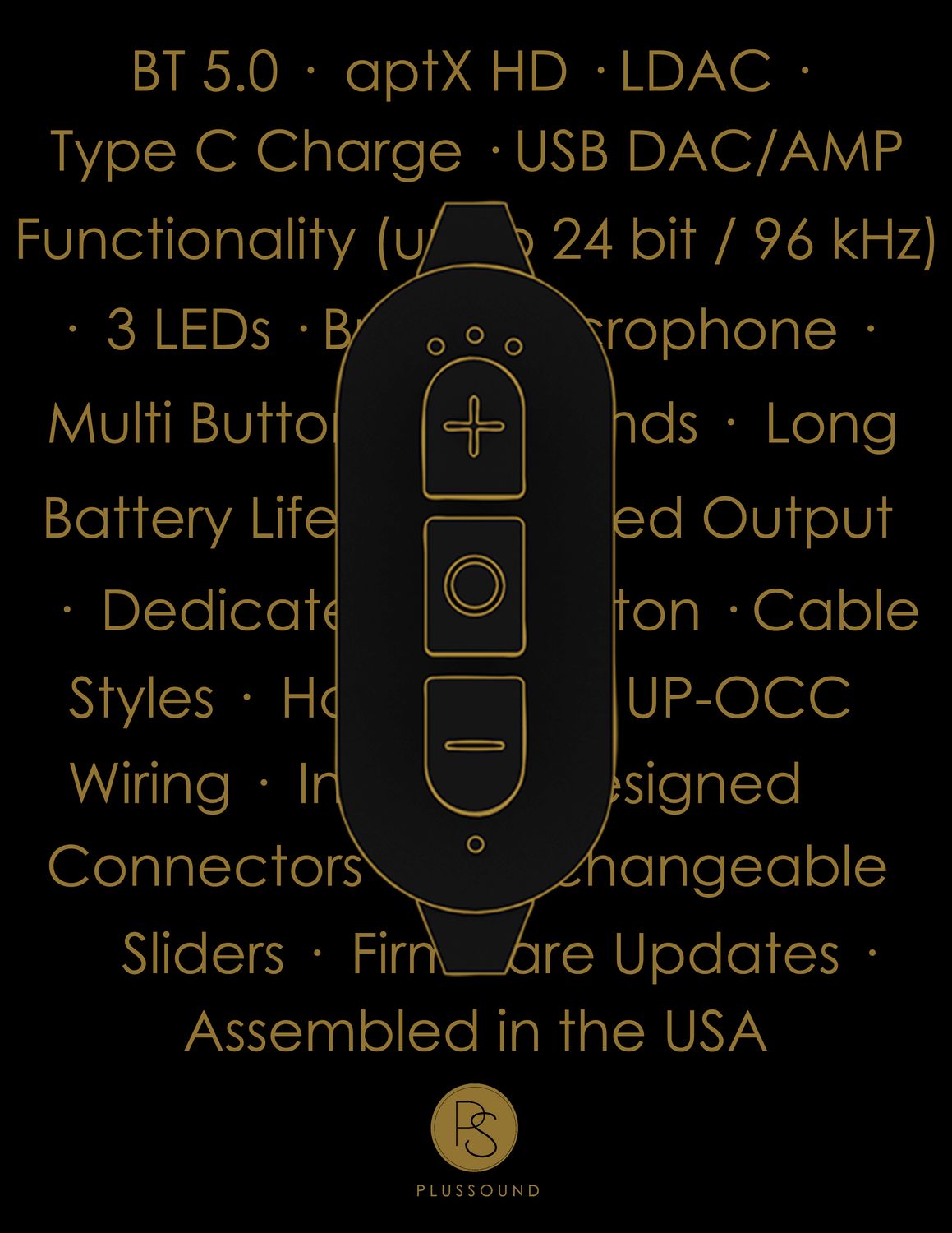 XL Series Custom Bluetooth Cable