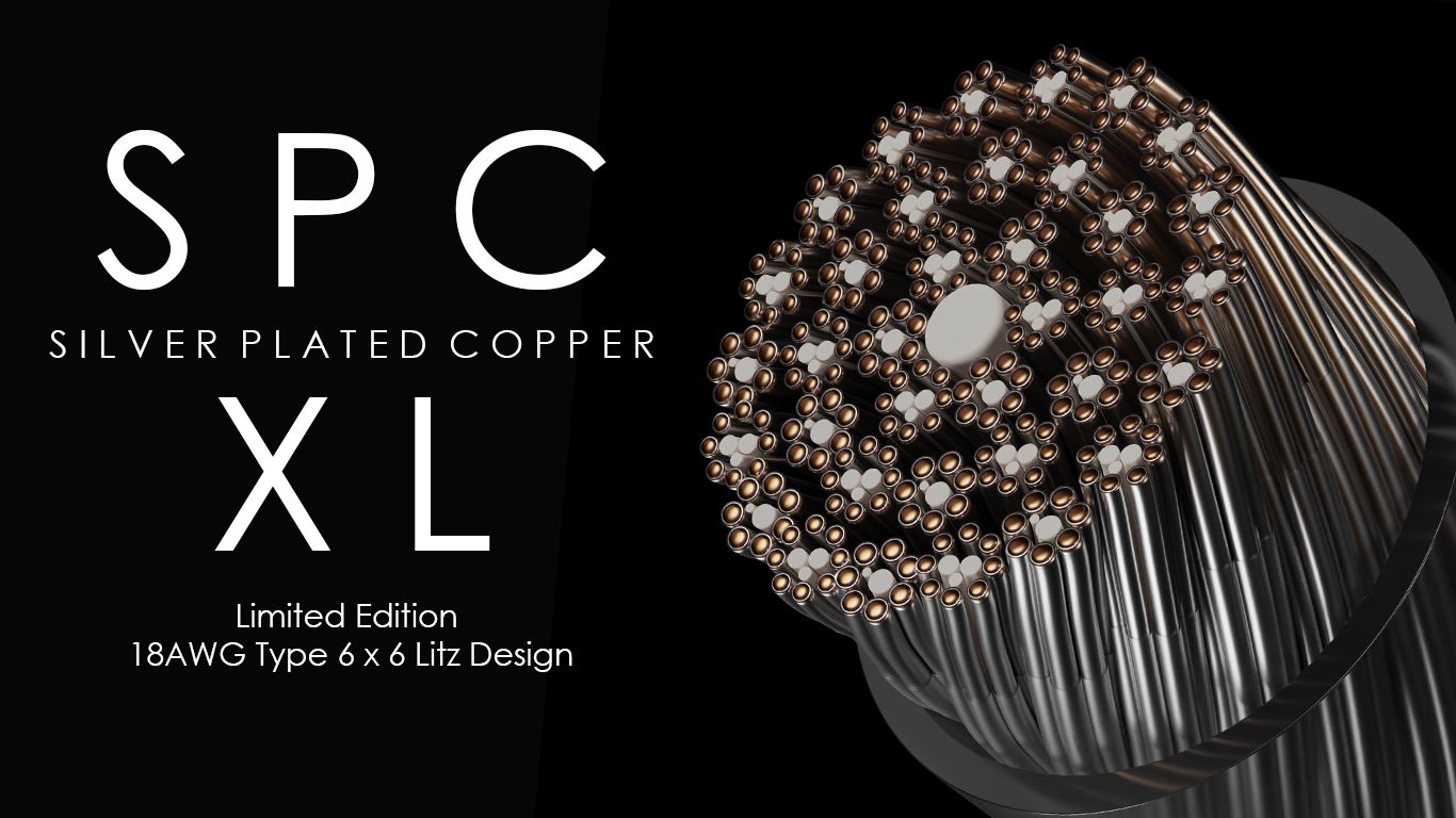 Silver Plated Copper XL Custom Cable for In-Ear Monitors