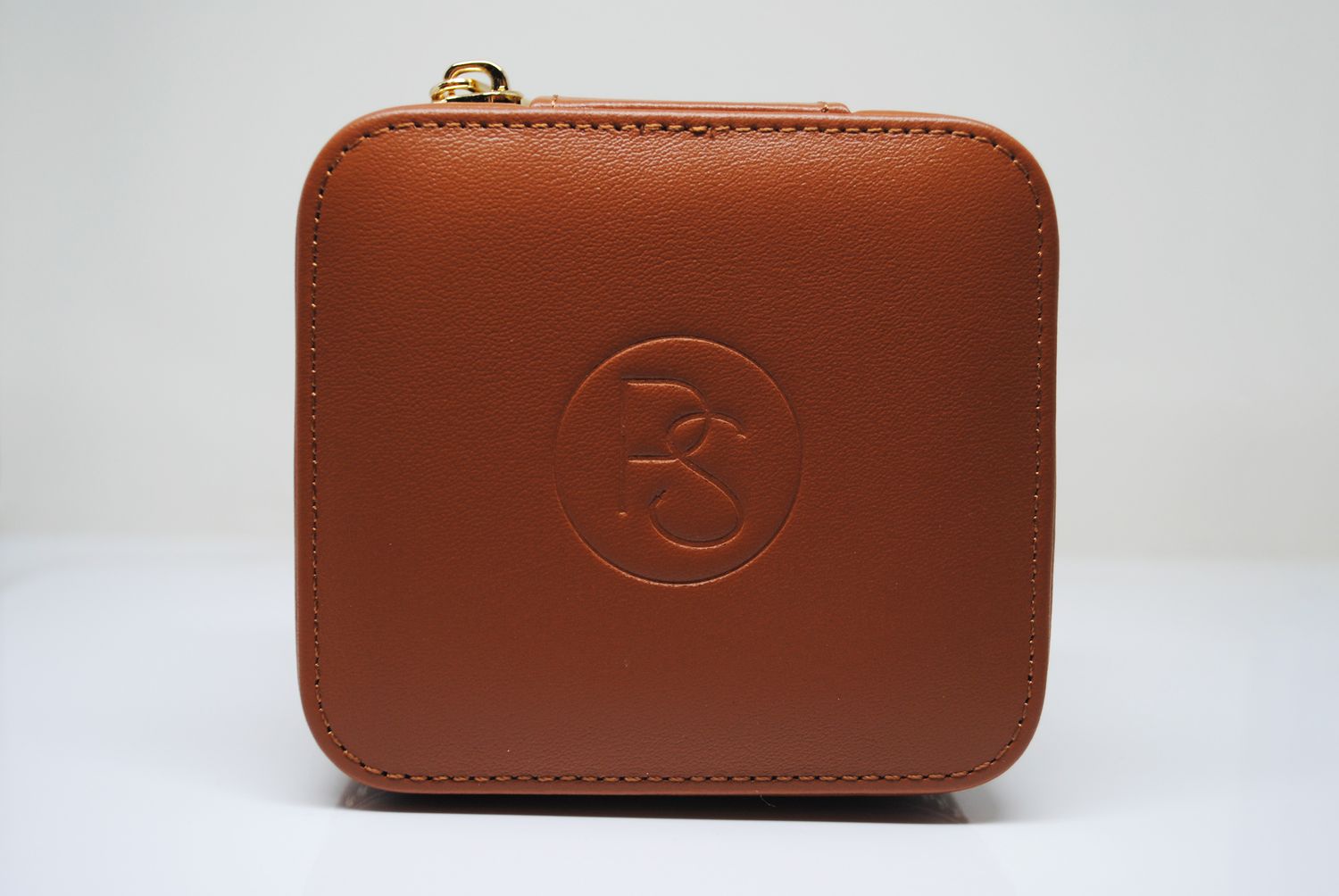 PLUSSOUND Small Leather Storage Case