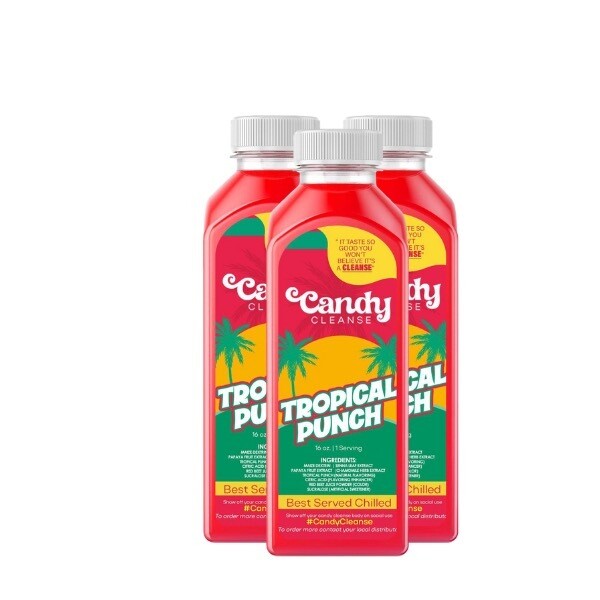 16oz Candy Cleanse - Tropical Punch