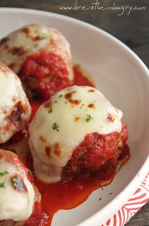Italian Meatball Parmigiana- Appetizer