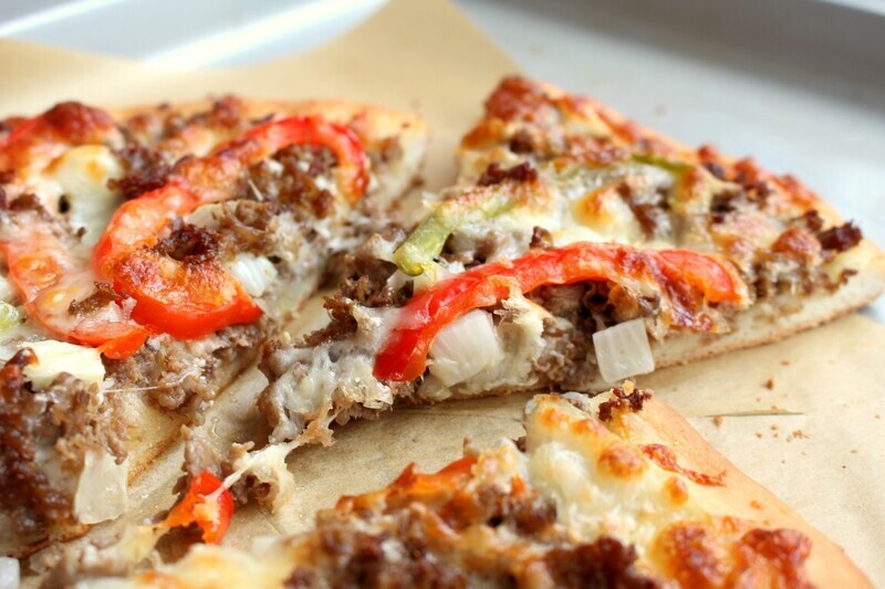 Philly Cheese-steak Pizza