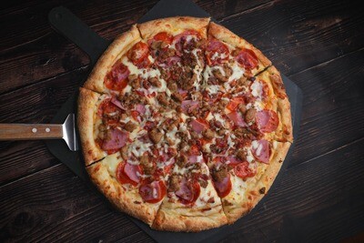 All Meat Pizza 