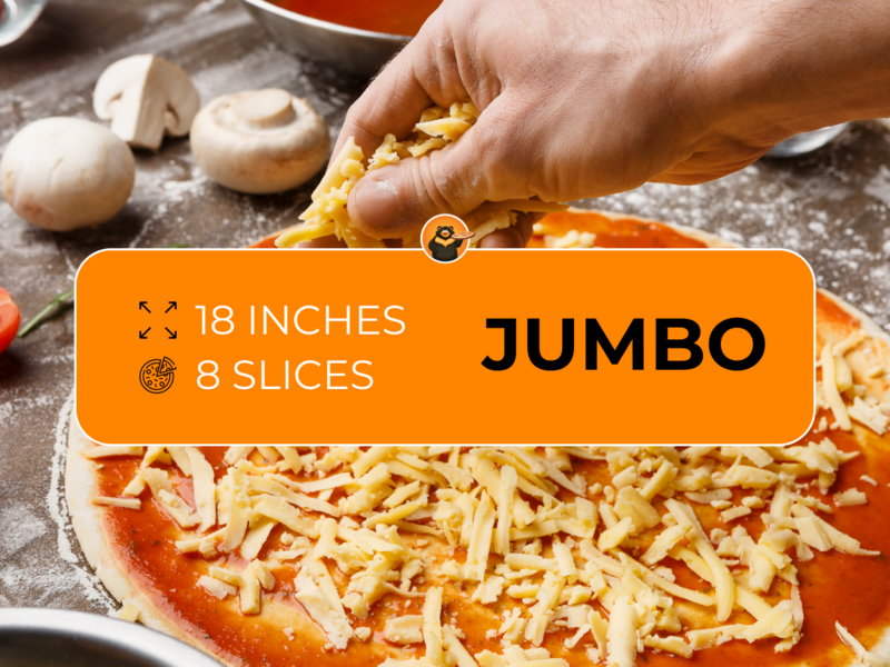 Jumbo- Cheese Pizza