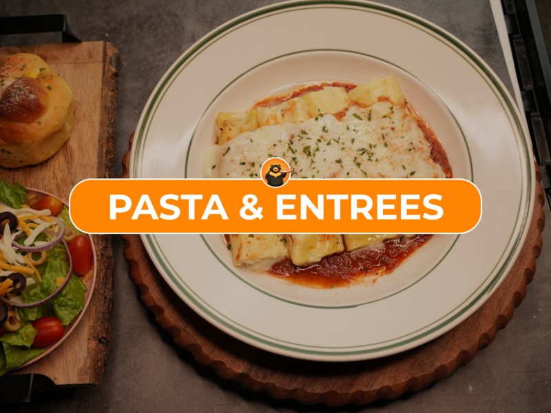 Pasta Dishes &amp; Entrees