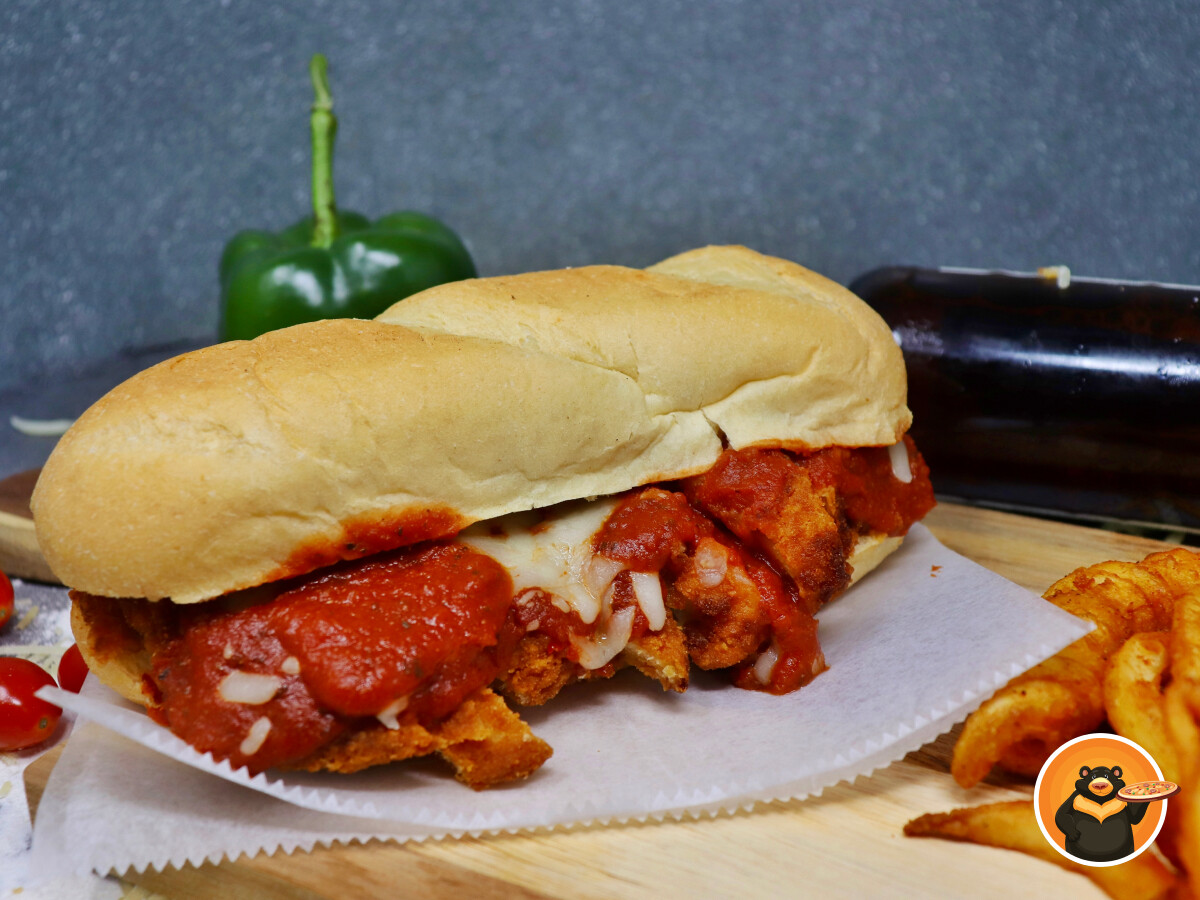 Chicken Parmesan Hoagie Chicken Parmesan Hoagie