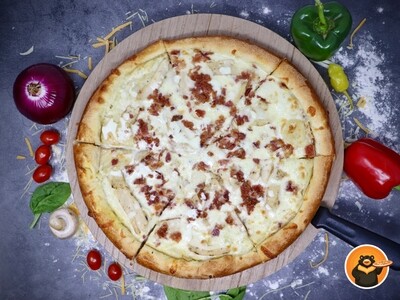 Chicken Bacon Ranch Pizza