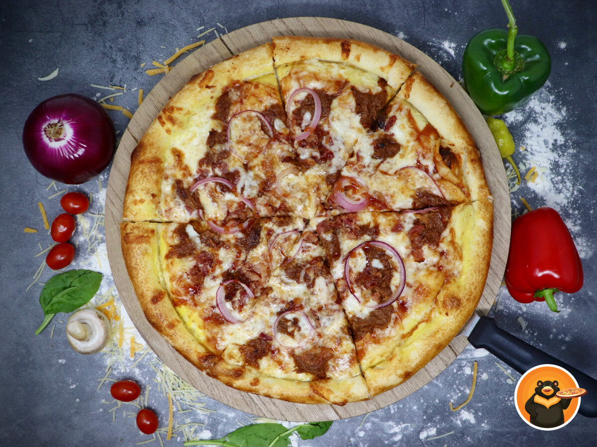 BBQ Pulled Pork Pizza
