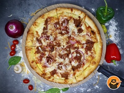 BBQ Pulled Pork Pizza
