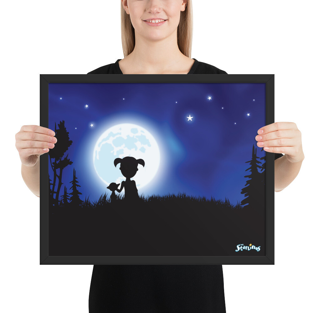 Premium Framed Poster • Starlino