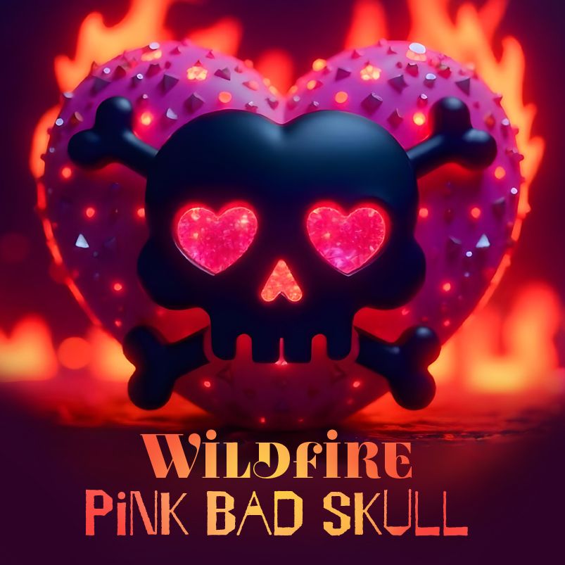 Wildfire Pink Bad Skull
