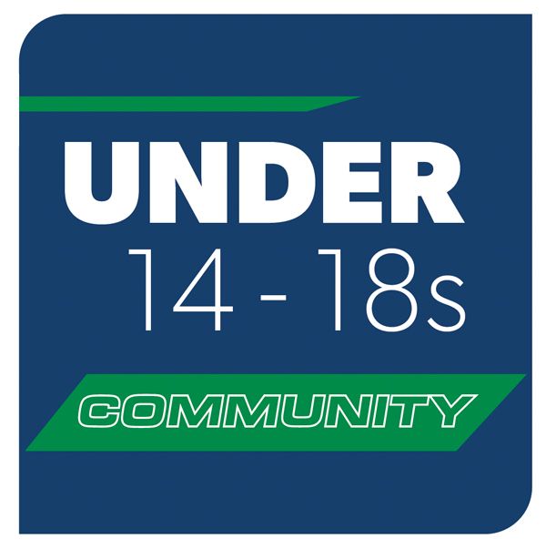 Under 14 - 18s -  COMMUNITY - REGISTRATION 2025 - 50% Payment