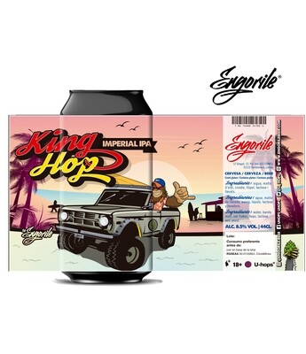 Engorile KING HOP LATA 44CL Engorile KING HOP LATA 44CL