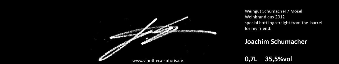 Weinbrand -JS-
mit personalisiertem Etikett