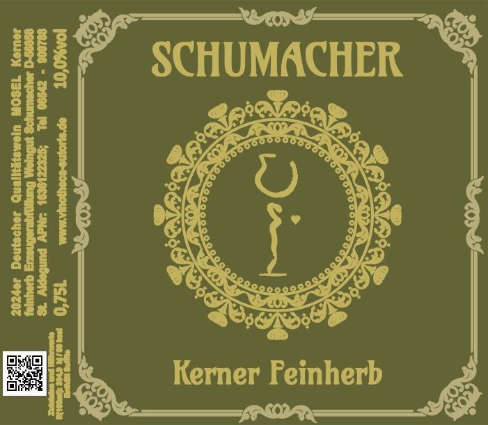 2024er Kerner Qualitätswein feinherb