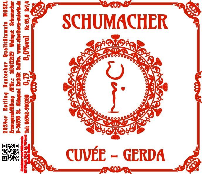 2024er Cuvée - Gerda, Rotling Qualitätswein fruchtsüß