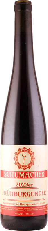 2023er FRÜHBURGUNDER  QW im Barrique gelagert trocken