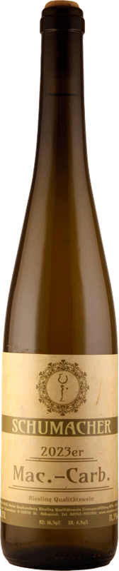 2023er Mac.-Carb.; Qualitätswein feinherb schmeckend 2023er Mac.-Carb.; Qualitätswein feinherb schmeckend